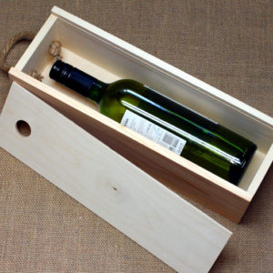 Подарочная коробка для вина из дерева