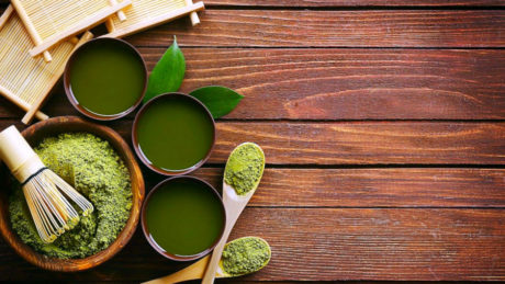 Матча или Маття японский порошковый зеленый чай